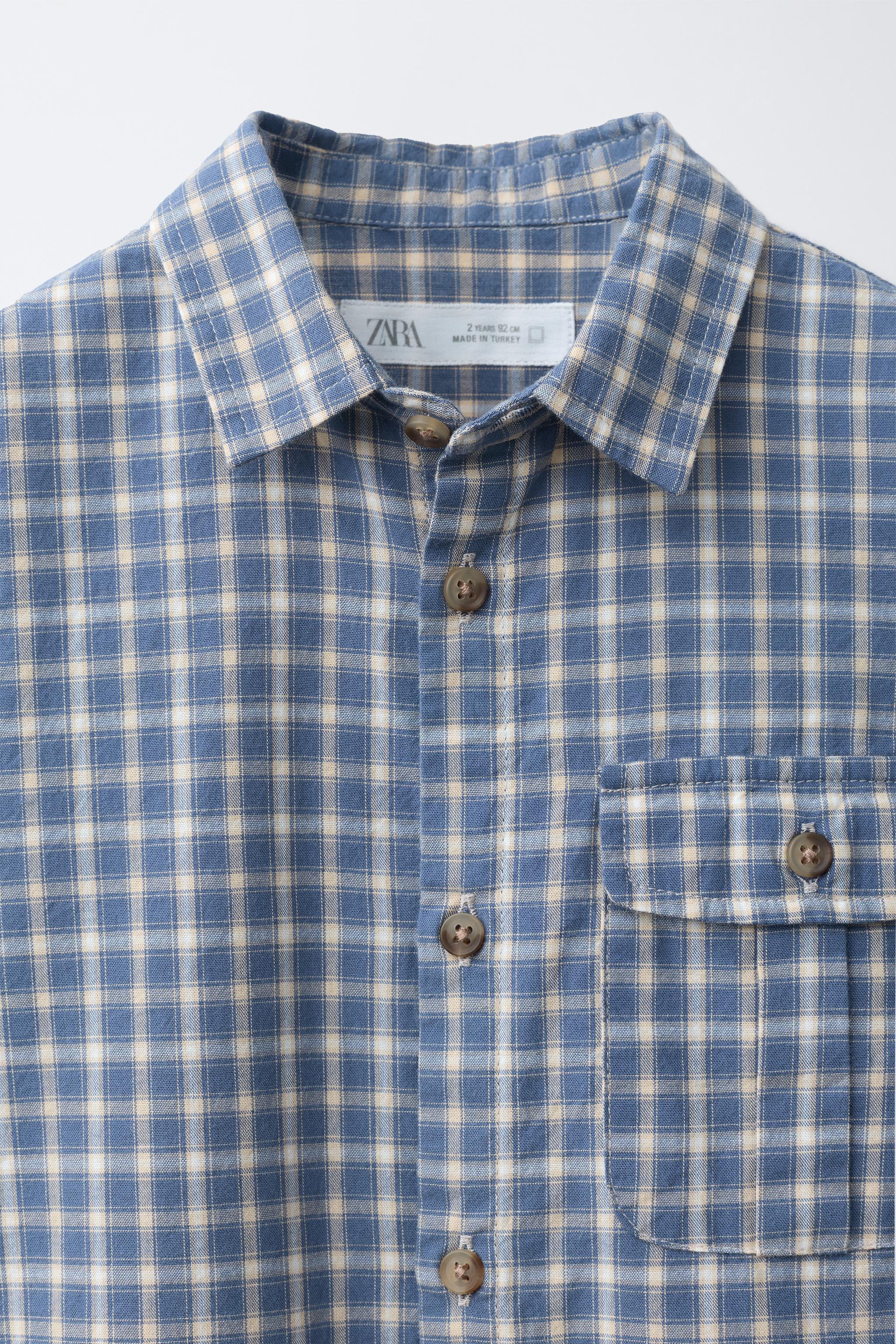 PLAID POCKET SHIRT