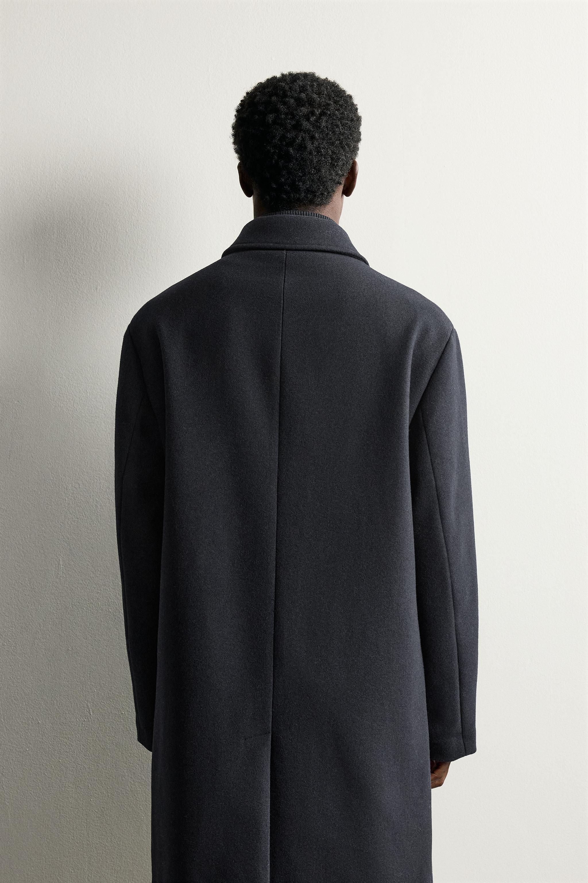 MANTEAU REGULAR FIT À COL AMOVIBLE