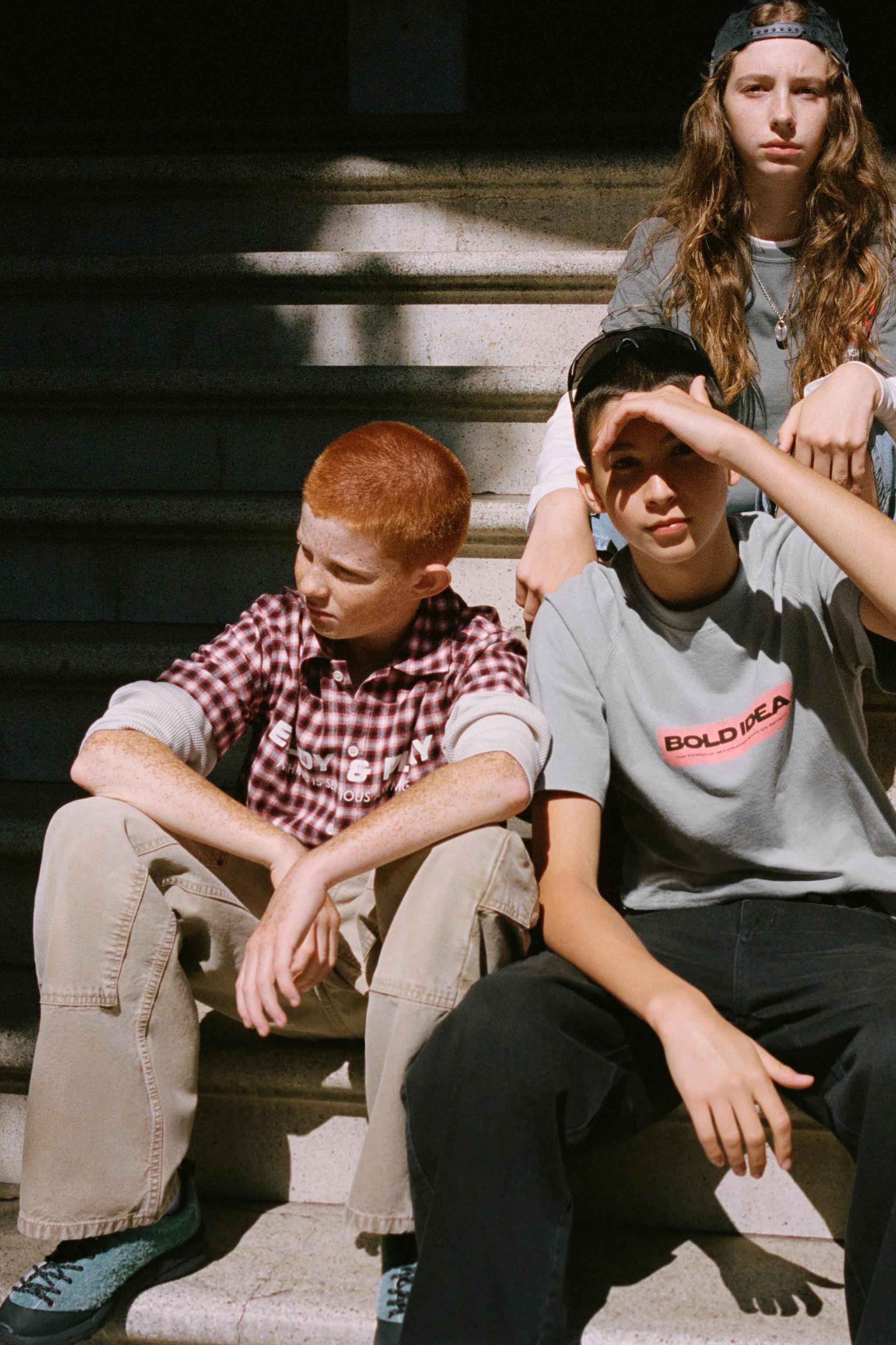 TEXT PRINT T-SHIRT