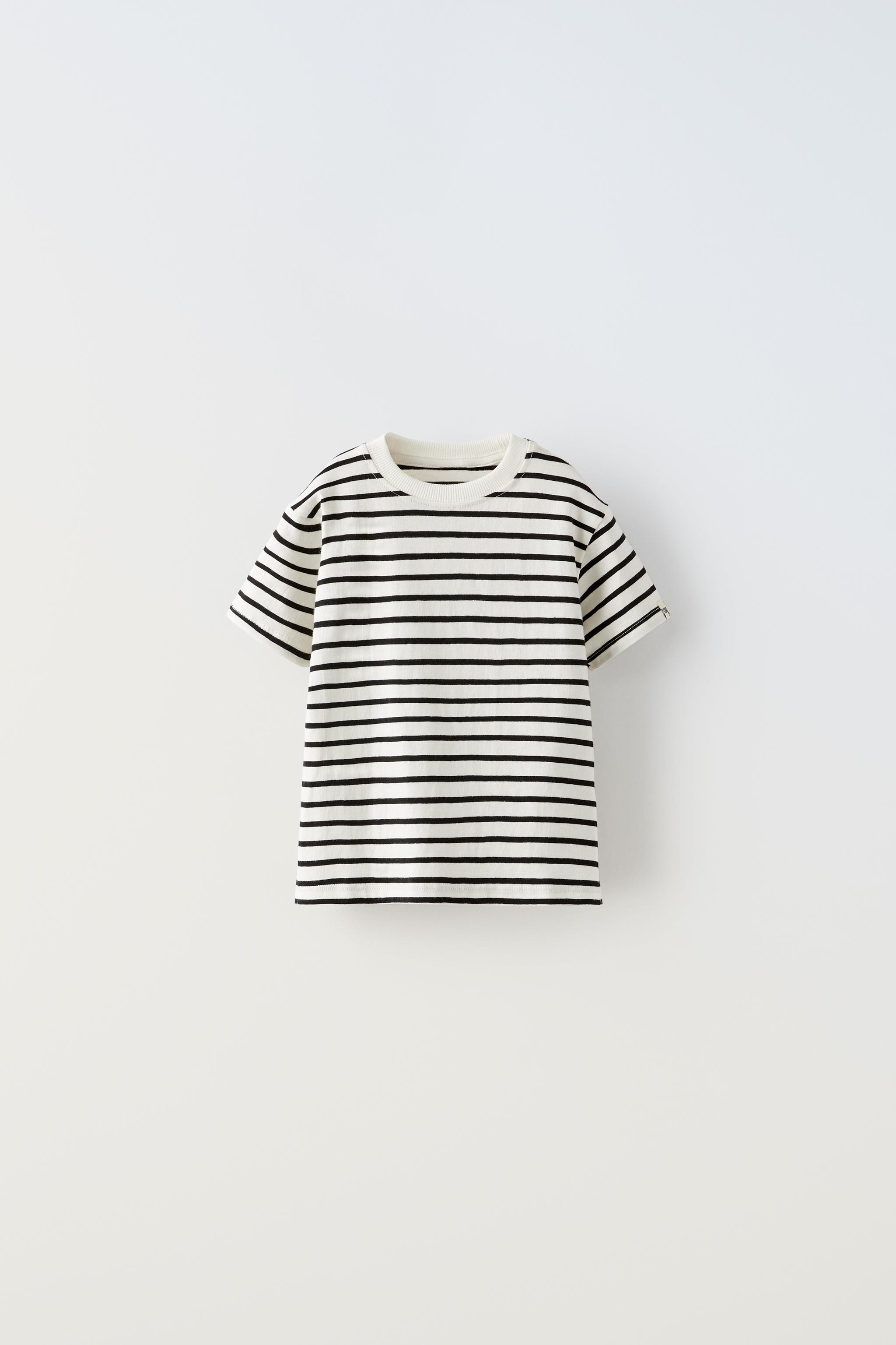 ストライプ Tシャツ - ホワイト | ZARA Japan / 日本