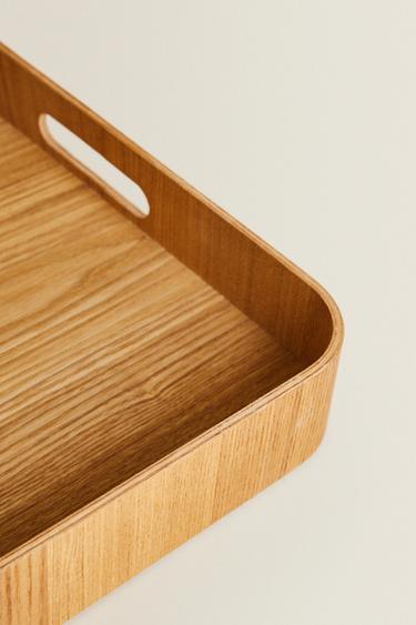 LARGE NON-SLIP TRAY - Light beige by Zara - Image 2