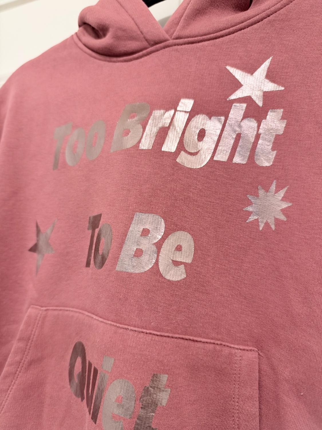 HOODIE WITH SHINY TEXT - Image 2
