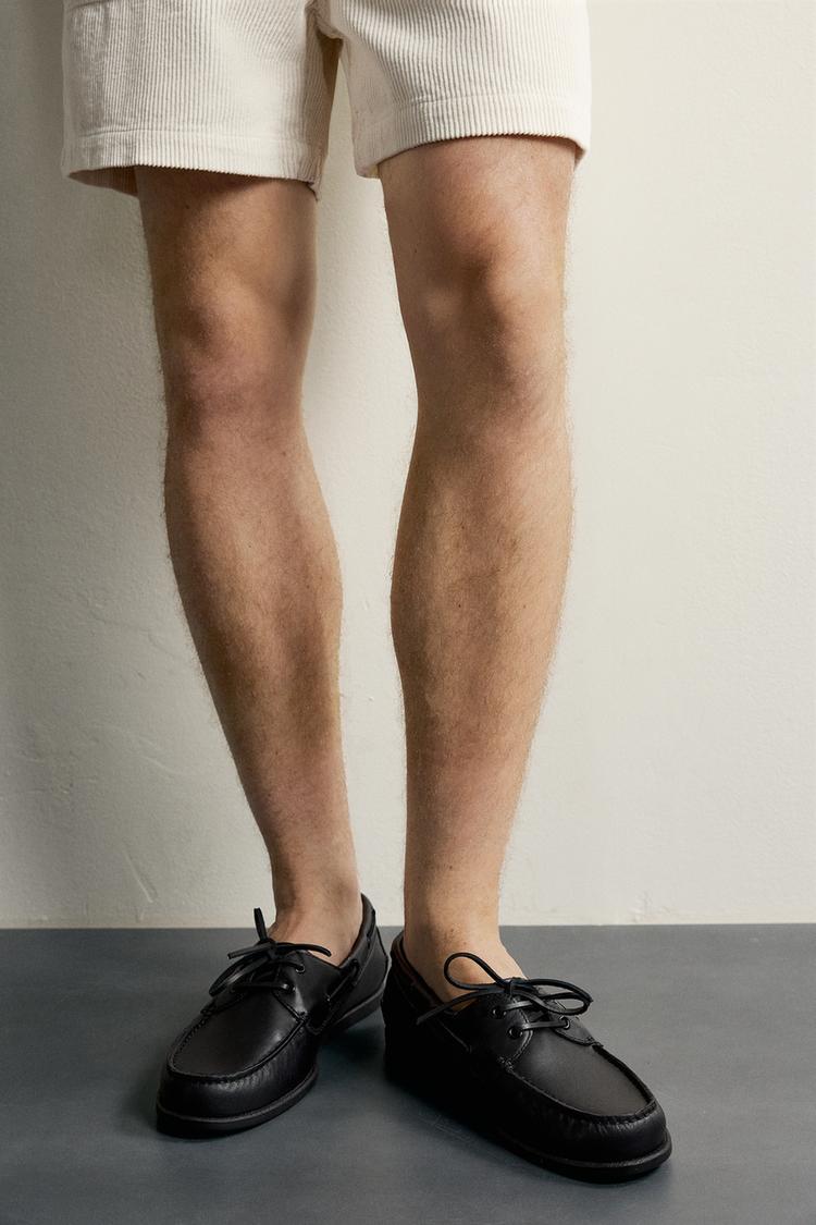 Zapatos náuticos de cuero 3