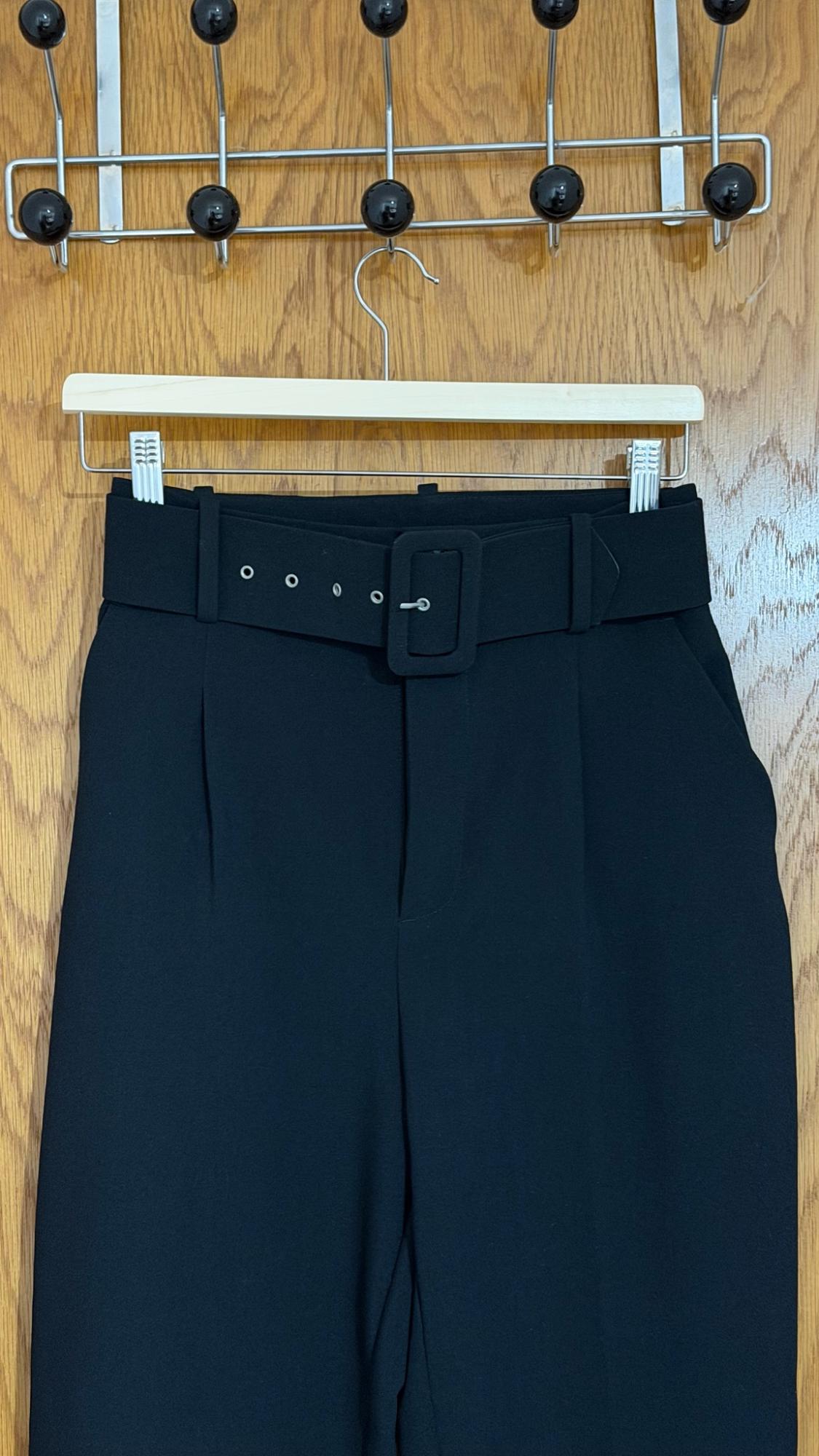 TROUSERS WITH LINED BELT - Image 2