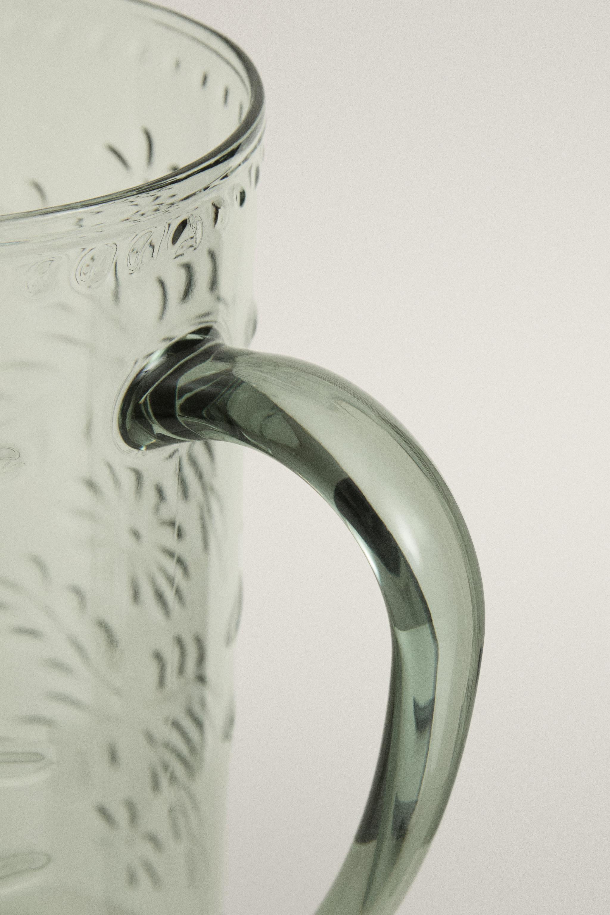 FLORAL ACRYLIC PITCHER