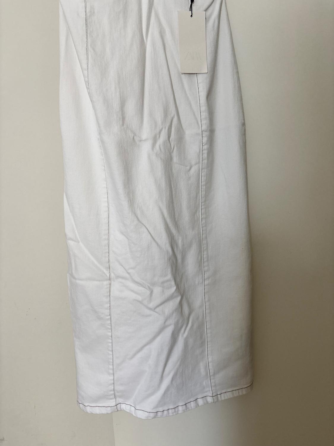 Z1975 MIDI DENIM CUT OUT DRESS - Image 3