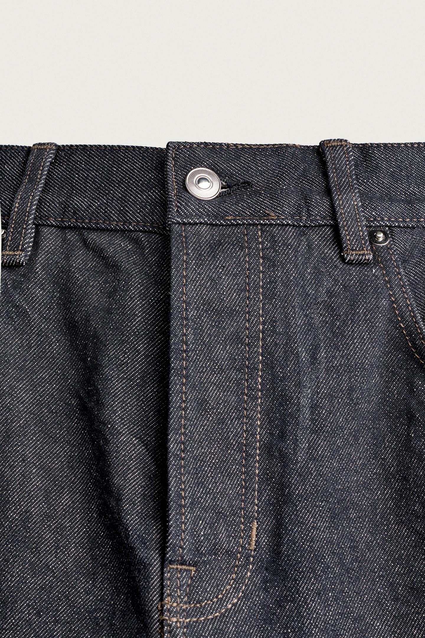 Мужские джинсы Zara Low-Rise Straight-Fit, цвет: Синий — фото 10