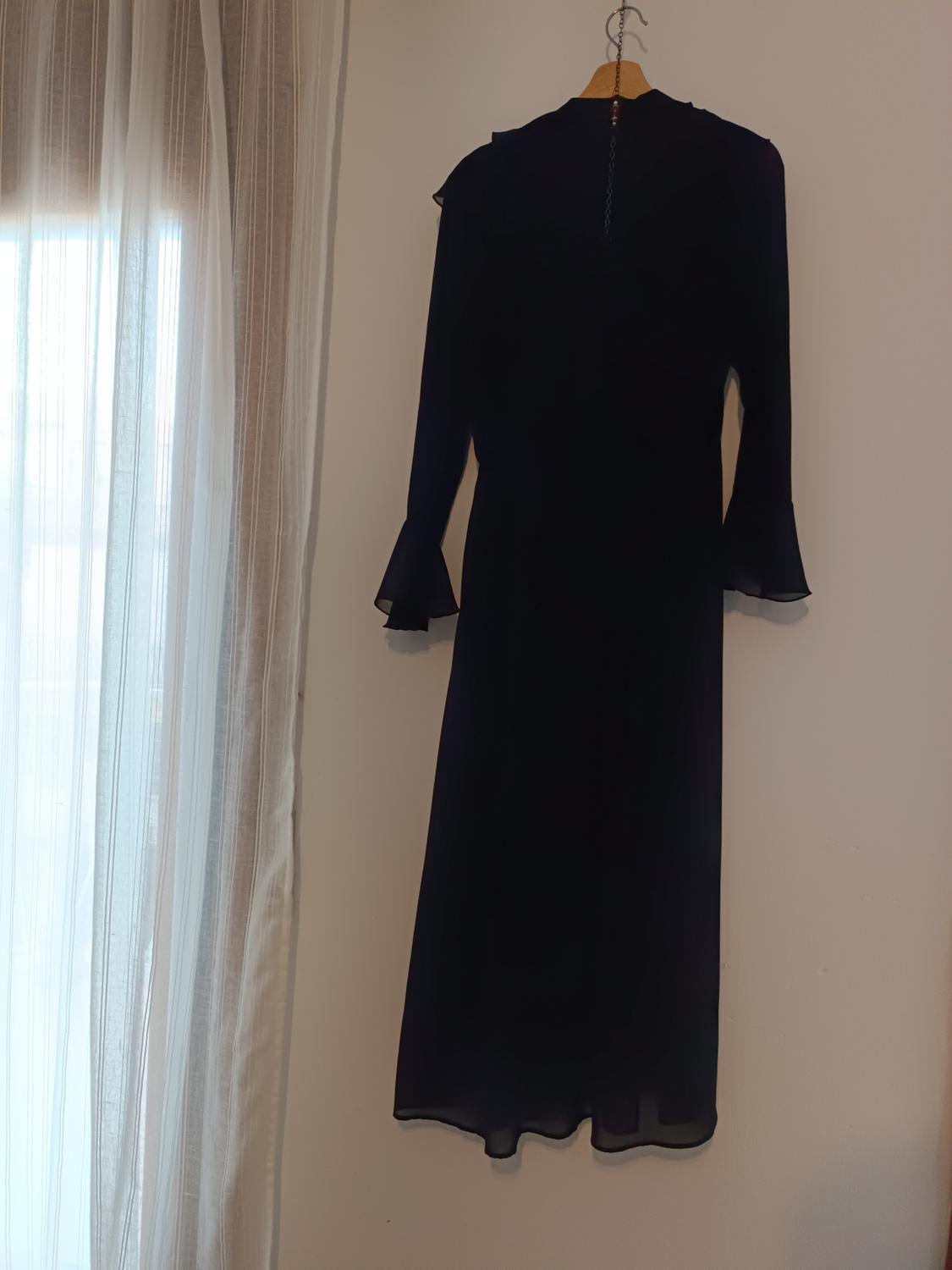 FRILLED MIDI DRESS - Image 3