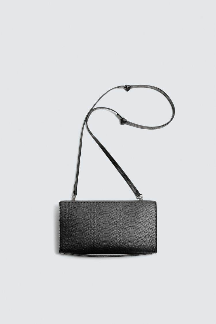 ZARA EMBOSSED XL WALLET