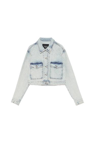 FADED-EFFECT JACKET
