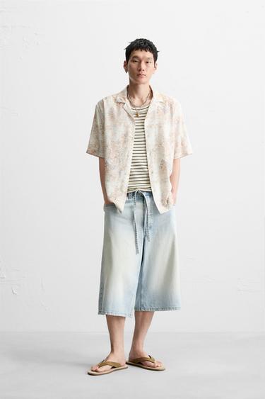 ABSTRACT PRINT SHIRT - Reddish by Zara - Image 0