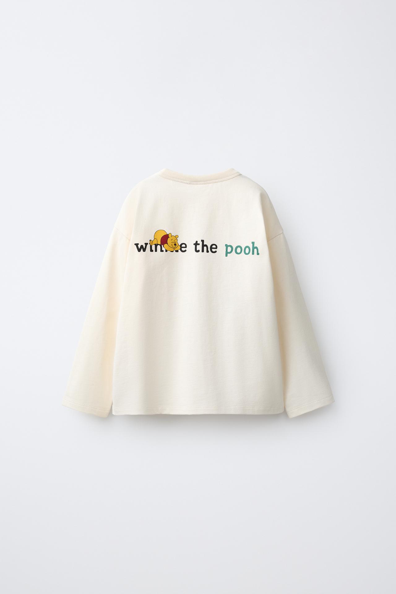 WINNIE THE POOH © DISNEY PRINT T-SHIRT — Ecru