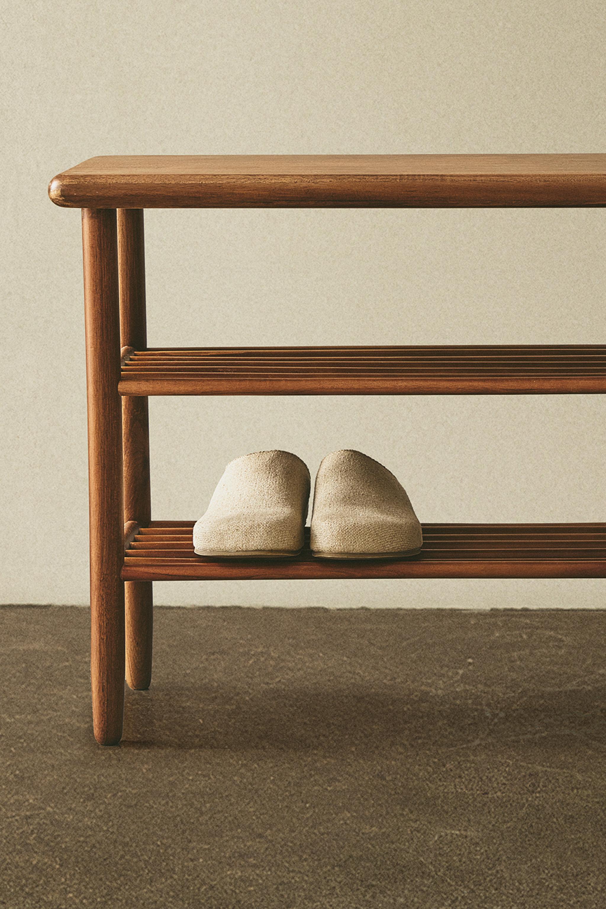 BANC À CHAUSSURES ACACIA