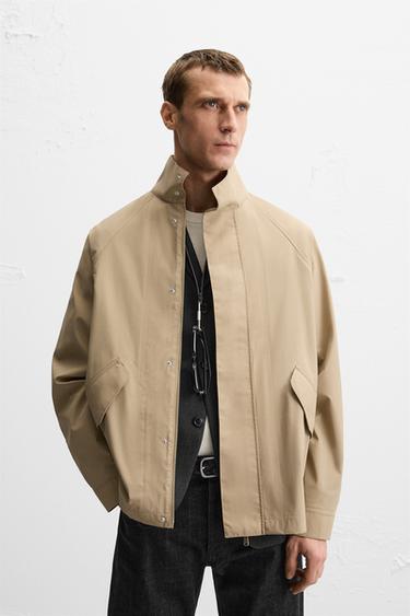 LIGHTWEIGHT WATER-REPELLENT PARKA - Sand by Zara