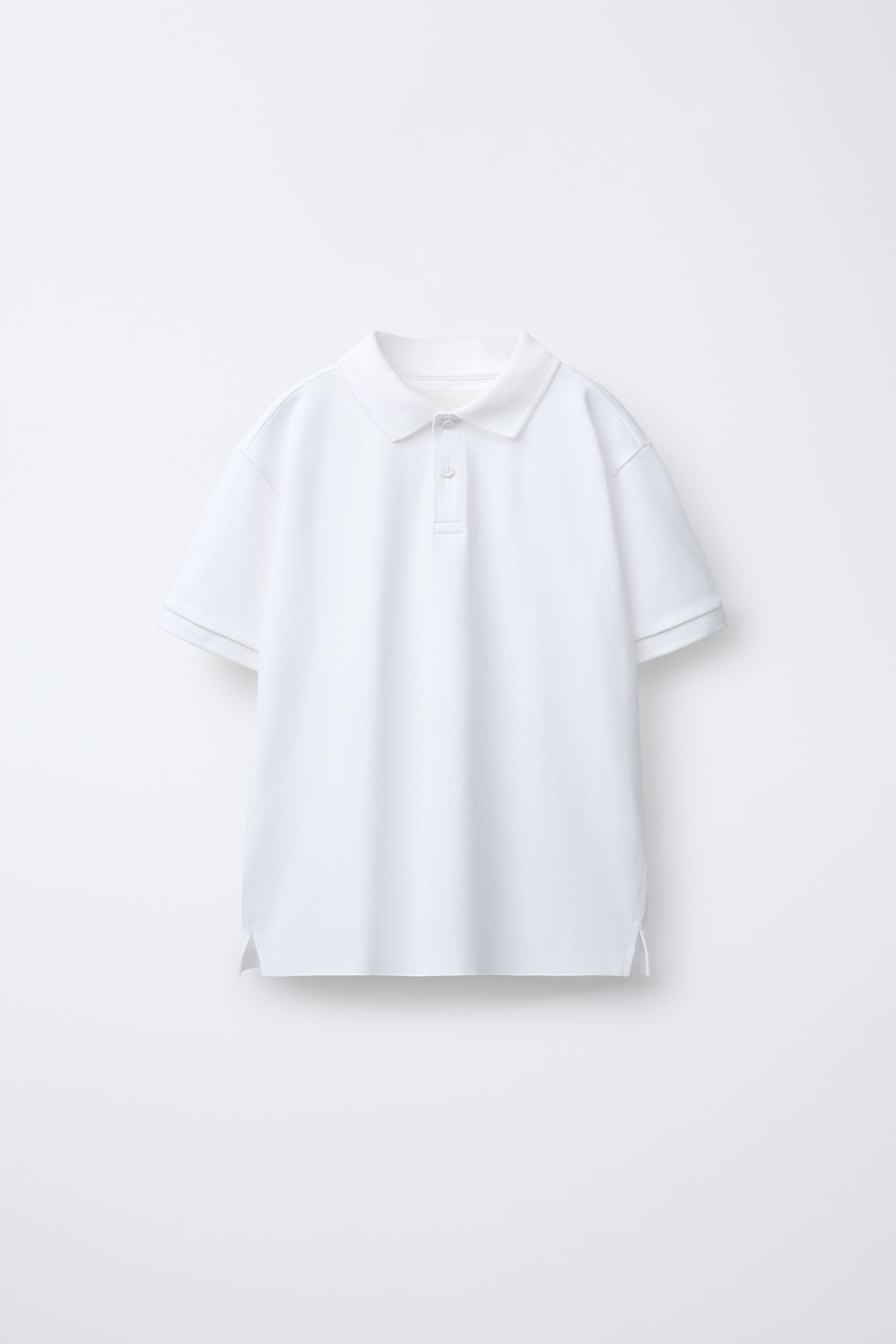 Basic Piqué Polo Shirt