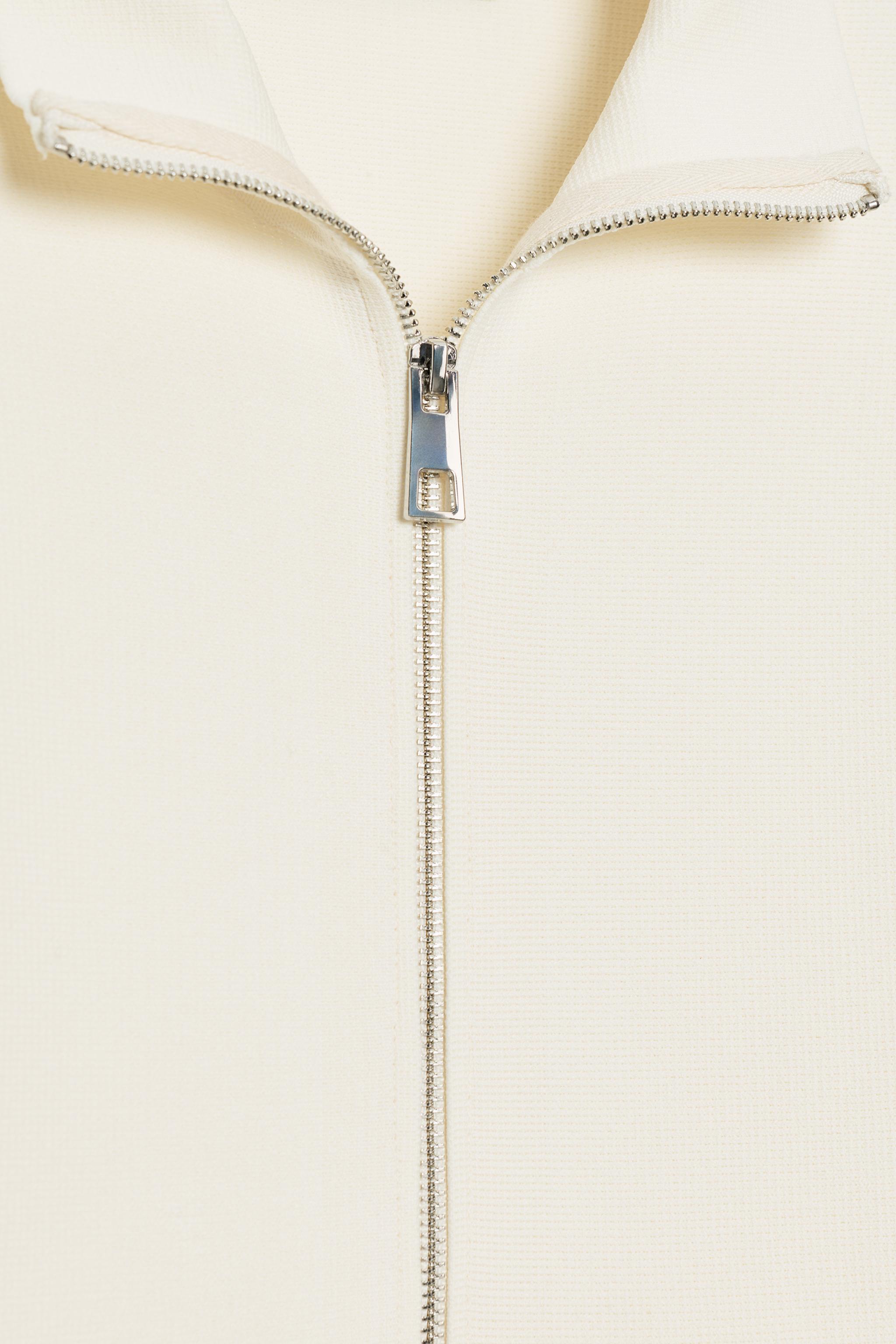 Zara ZIP-UP PEPLUM CARDIGAN — фото 10