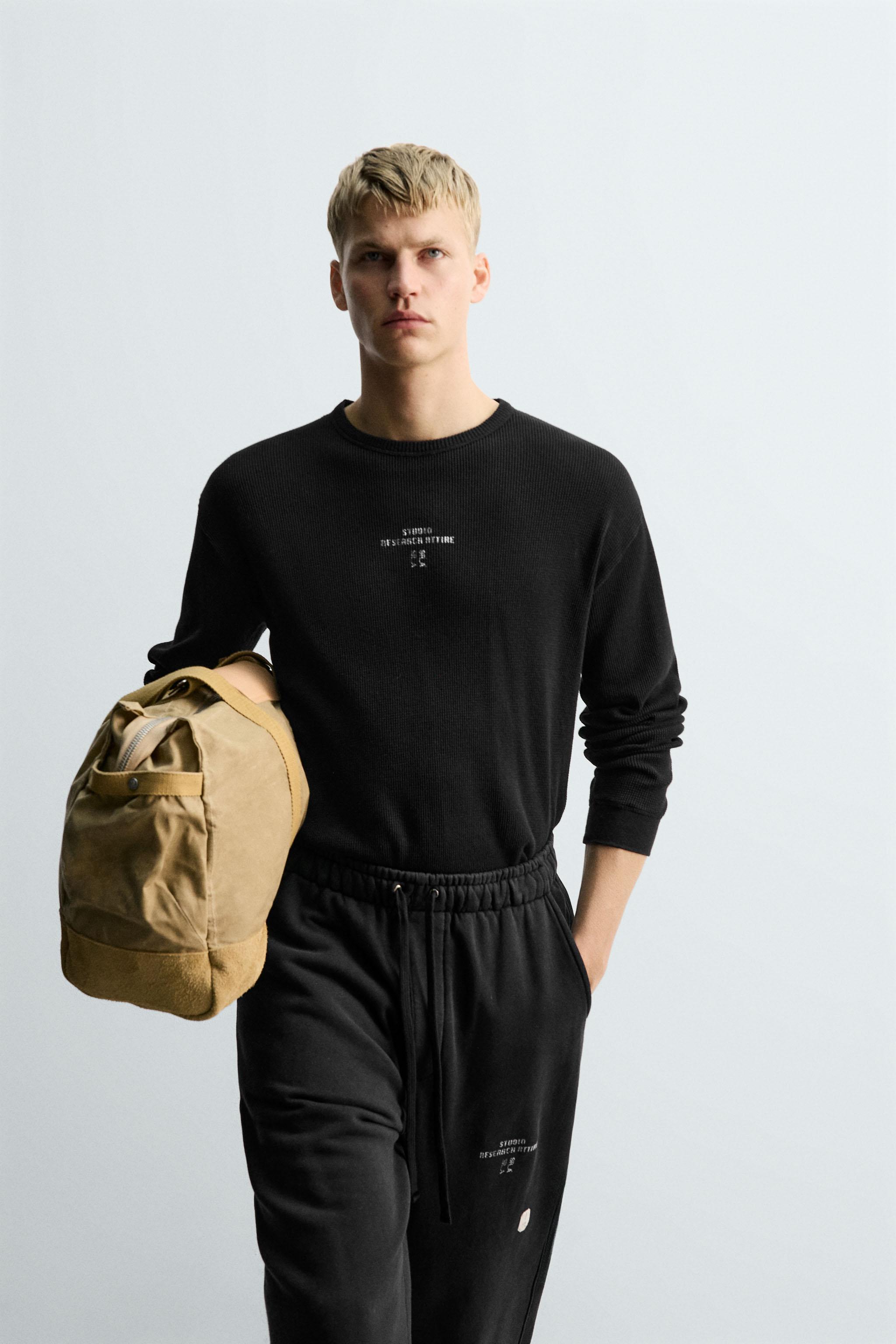 ワッフルニットX SR_A Tシャツ - オフホワイト | ZARA Japan / 日本