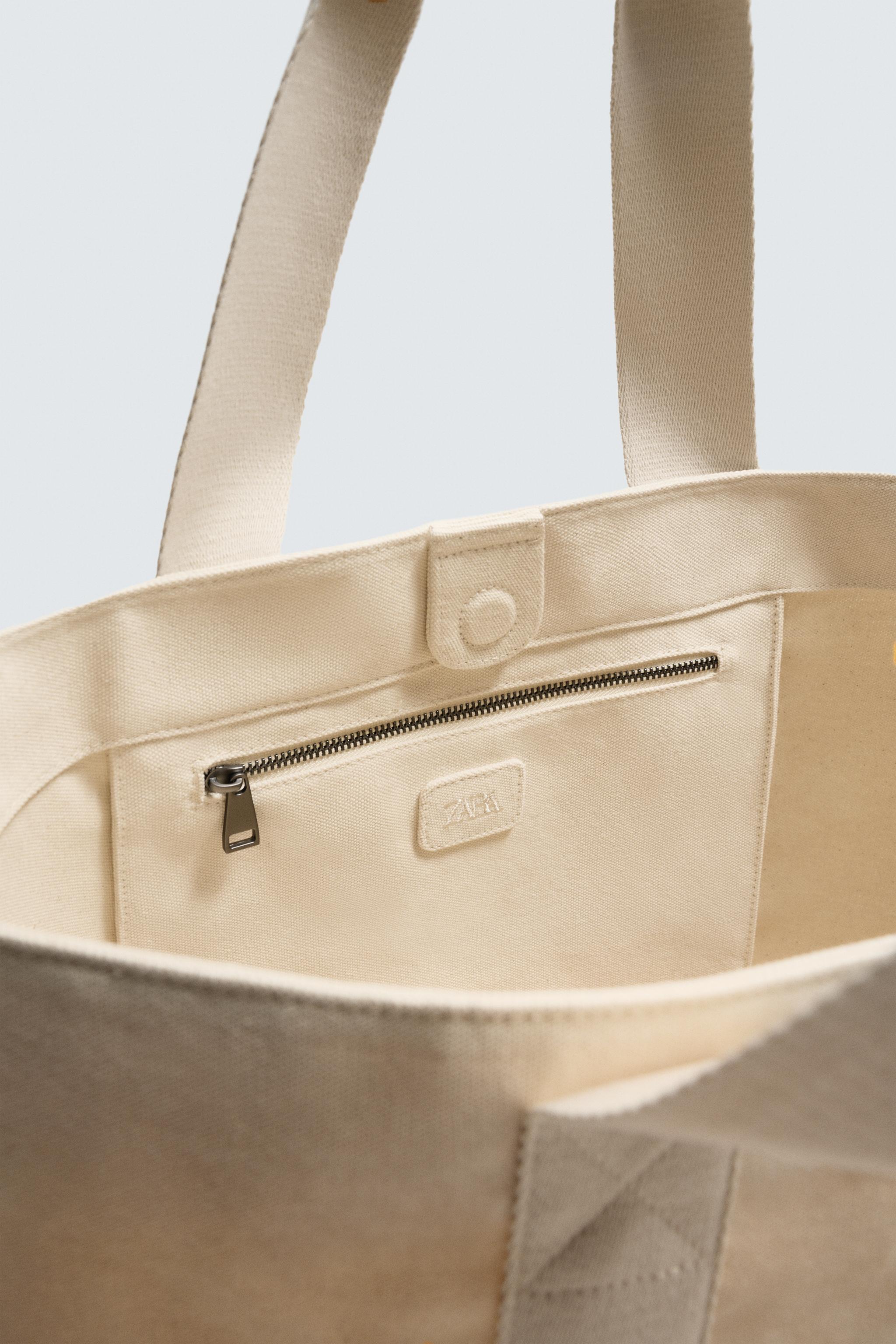 SAC SHOPPER EN TISSU DE COTON