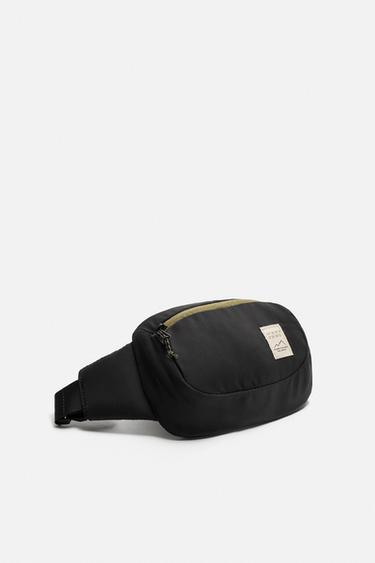 CONTRAST TECHNICAL BELT BAG - Black by Zara - Image 1