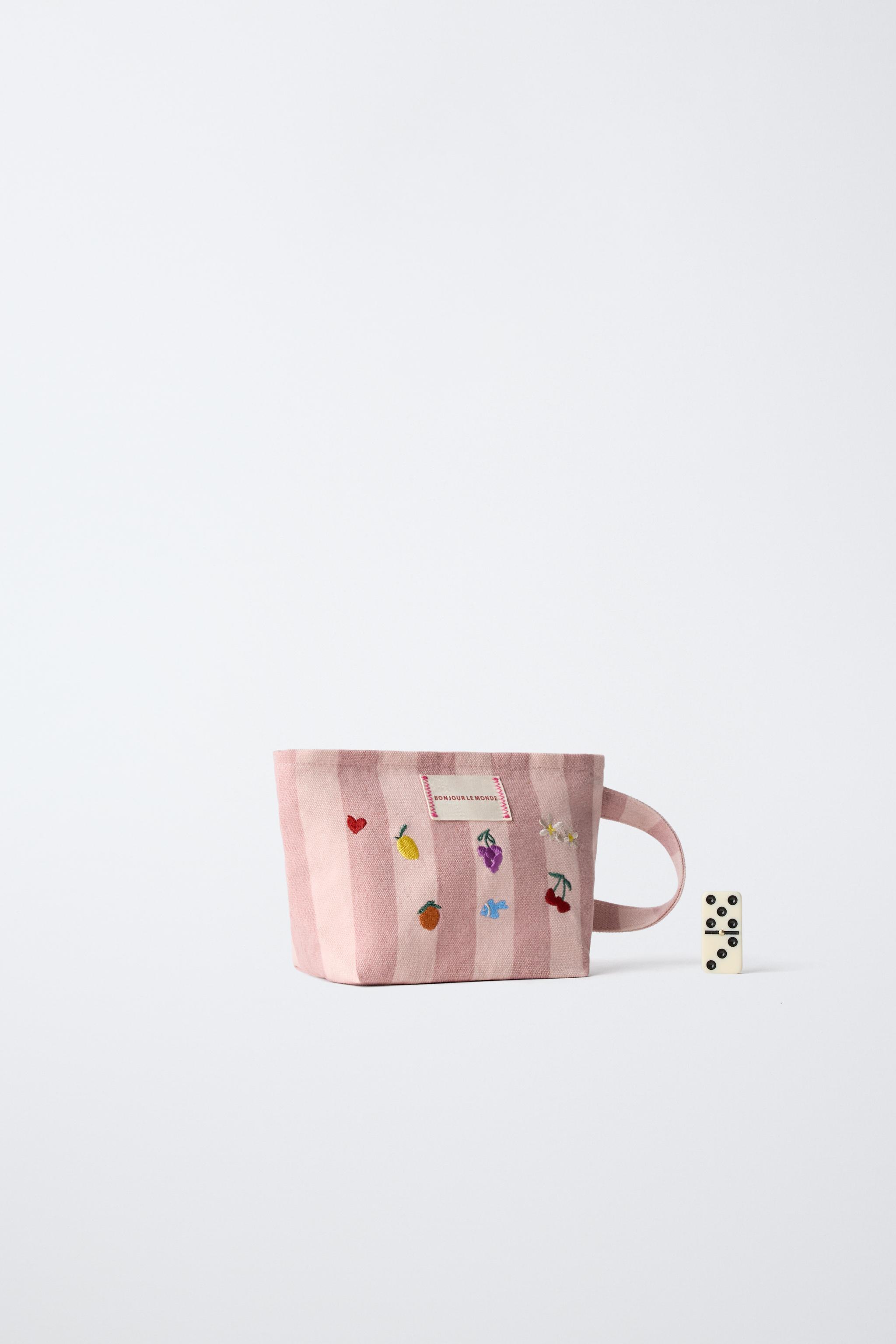 Детские сумки Zara FRUIT STRIPE TOILETRY — фото 6