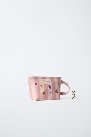 STRIPED FRUIT TOILETRY BAG - Multicoloured by Zara - Image 5