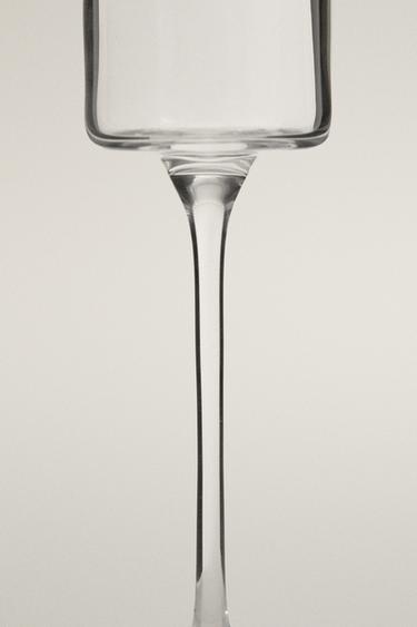 STRAIGHT CRYSTALLINE FLUTE GLASS - Transparent by Zara - Image 2