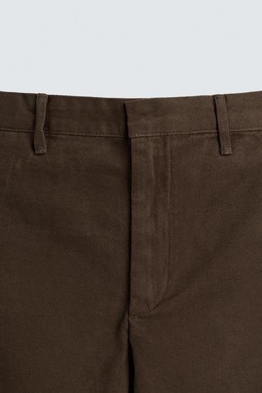 BALLOON FIT TROUSERS - Brown by Zara - Image 8