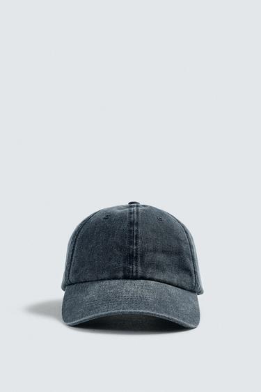 WASHED CAP - Anthracite grey by Zara - Image 3