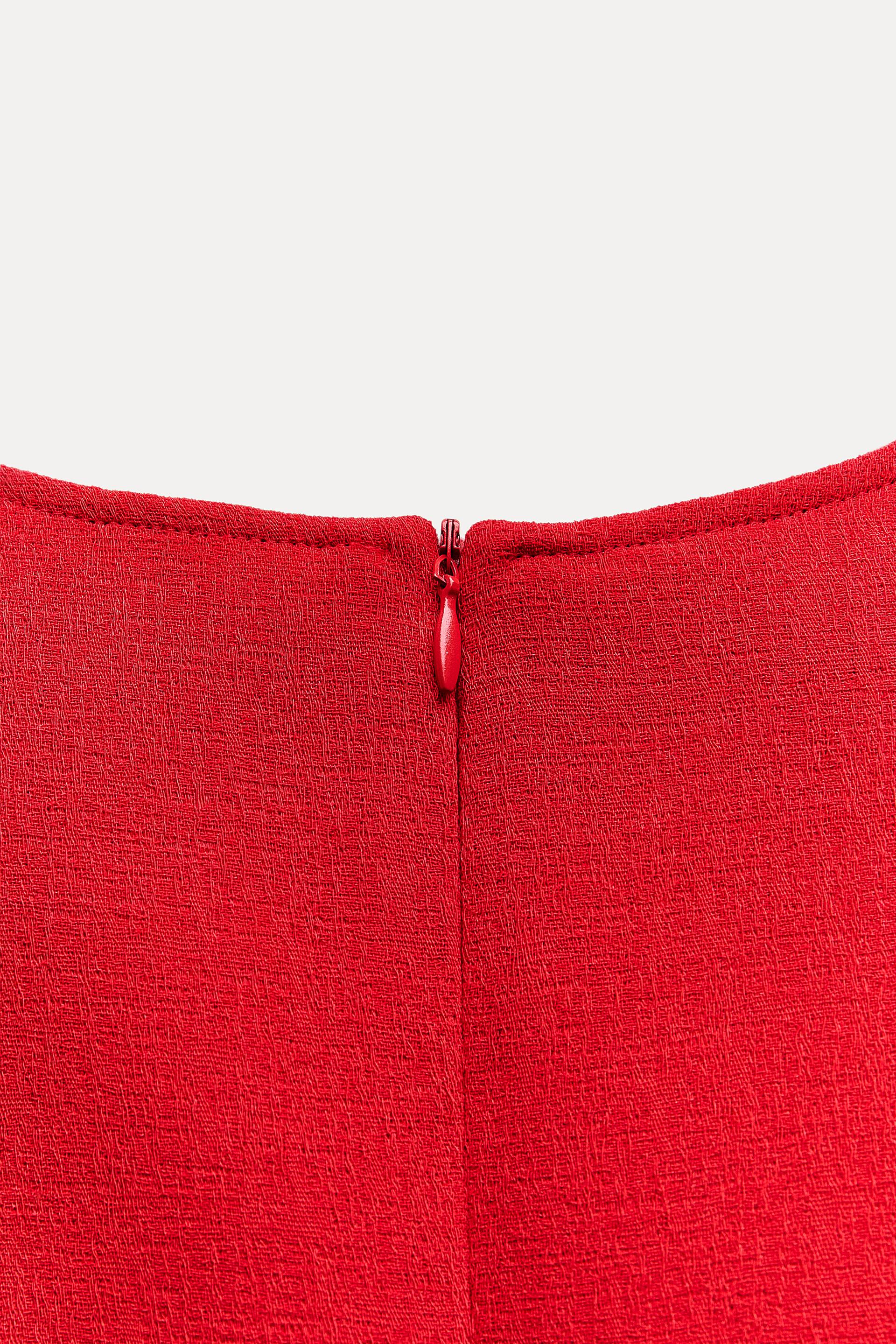 COLO® - ℛed -- robe-zara  Tenue élégante, Collant rouge, Robe rouge zara