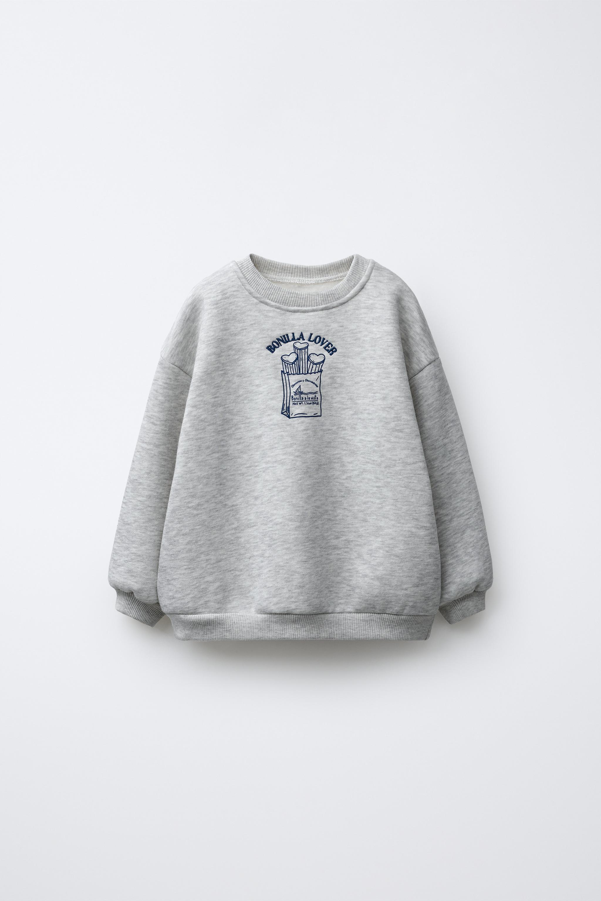 BONILLA A LA VISTA ® X ZARA EMBROIDERED SWEATSHIRT