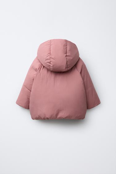VESTE MATELASSÉE DÉPERLANTE - Rose de Zara - Image 1