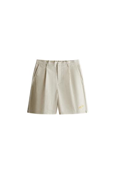 GOLF BERMUDA SHORTS - Ecru by Zara