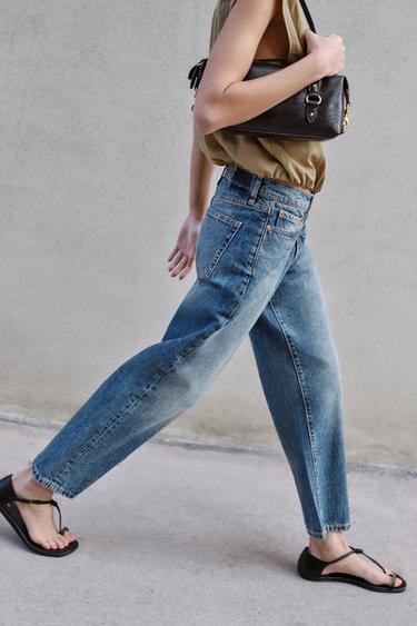 JEAN Z1975 CROPPED TAILLE NORMALE - Bleu de Zara - Image 3