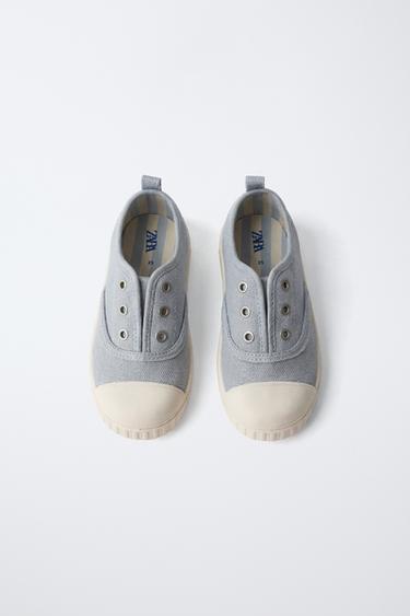 FABRIC SNEAKERS - Blue by Zara - Image 3