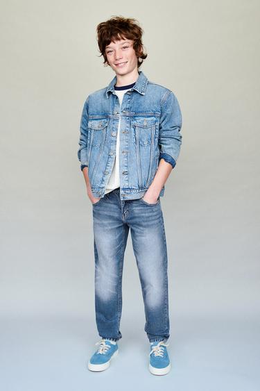 JEANS SLIM - Azul medio de Zara
