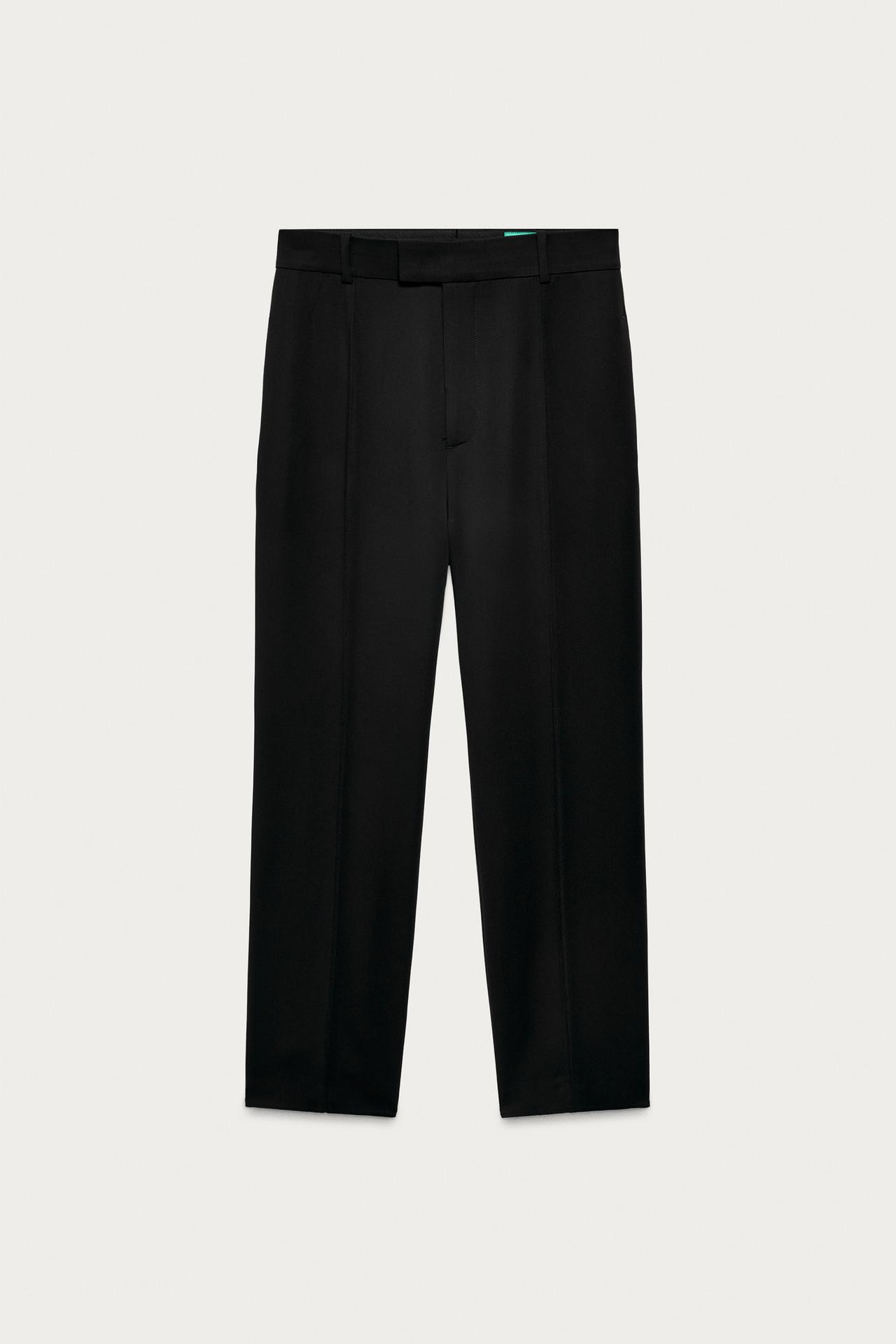 MARISA BERENSON X ZARA CAPRI PANTS — Black