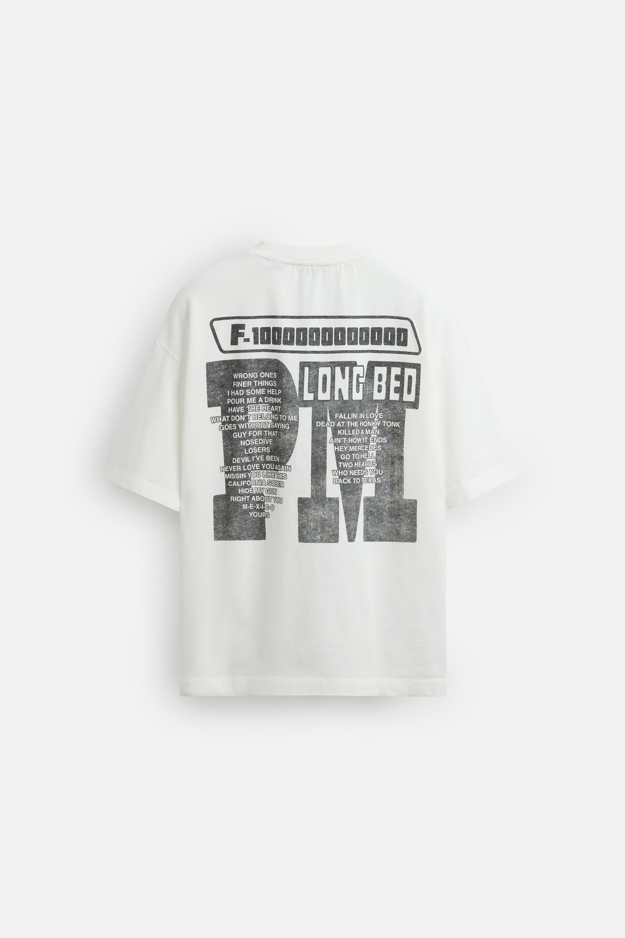 POST MALONE™ GRAPHIC T-SHIRT - Anthracite grey | ZARA Spain