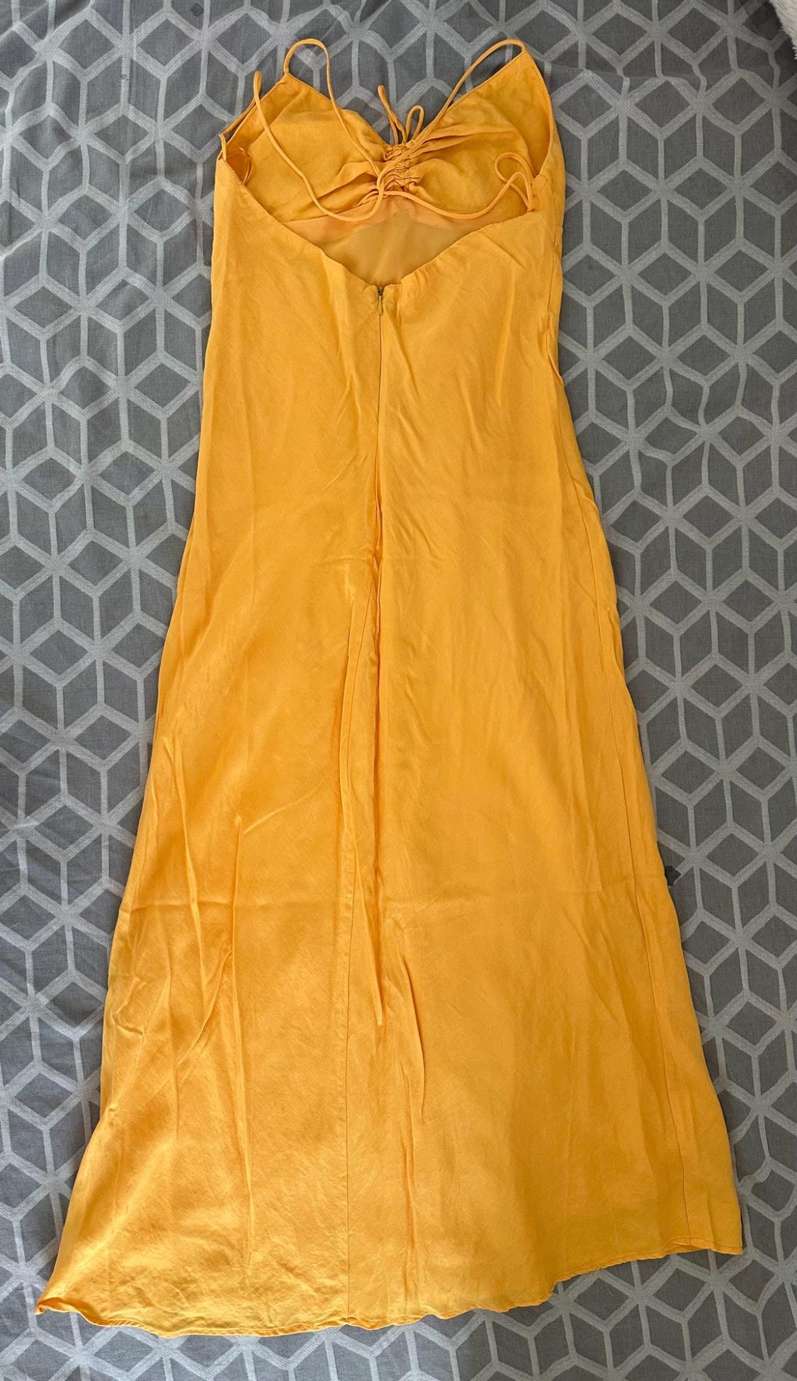 SATIN MIDI DRESS - Image 2