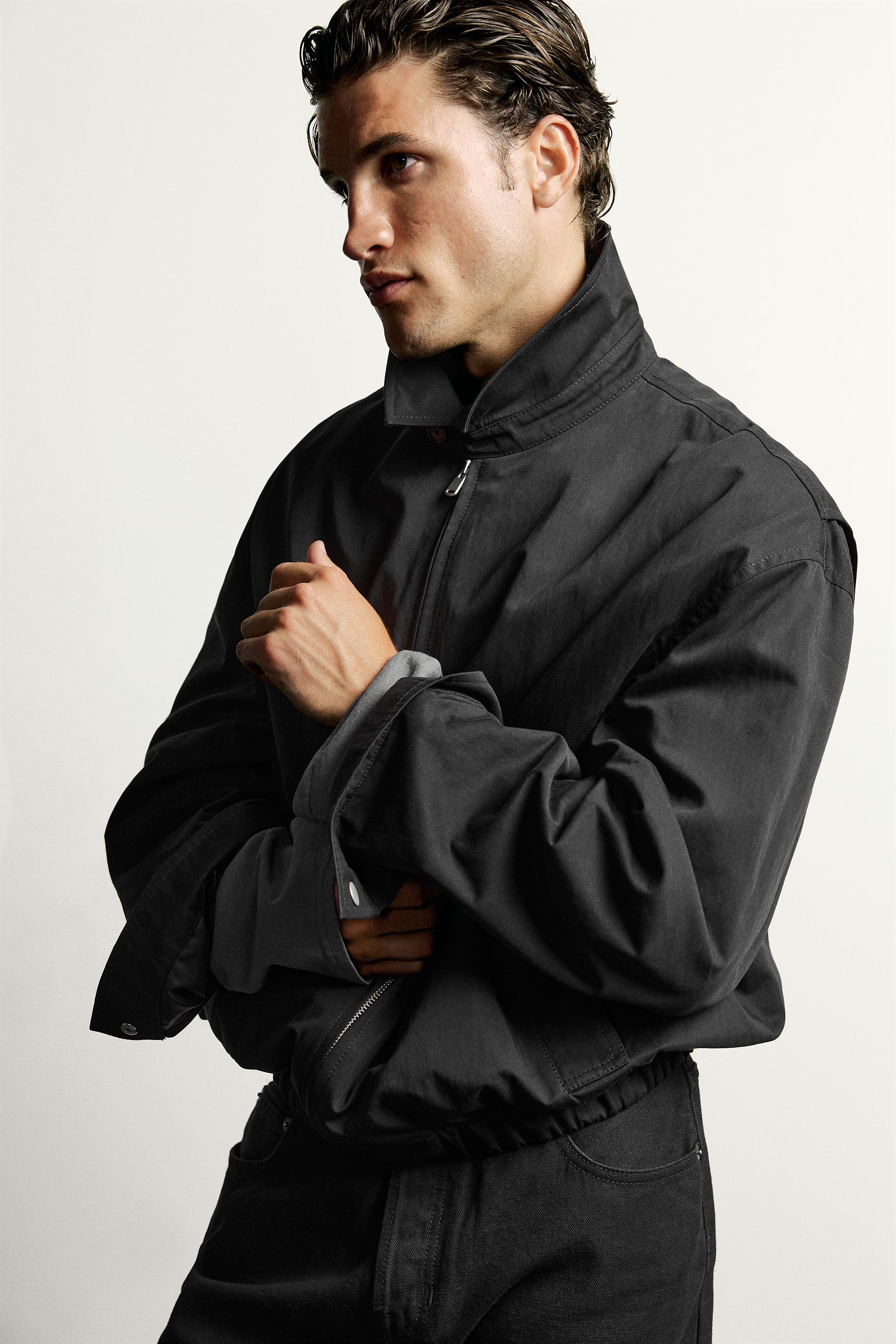 Zara REGULAR FIT PİLELİ CEKET görsel 6