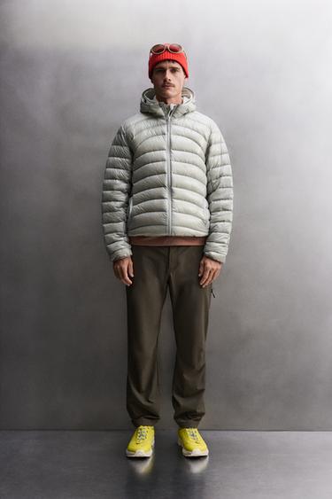 TECHNICAL 90% DOWN - 10% FEATHER JACKET — Light grey 1