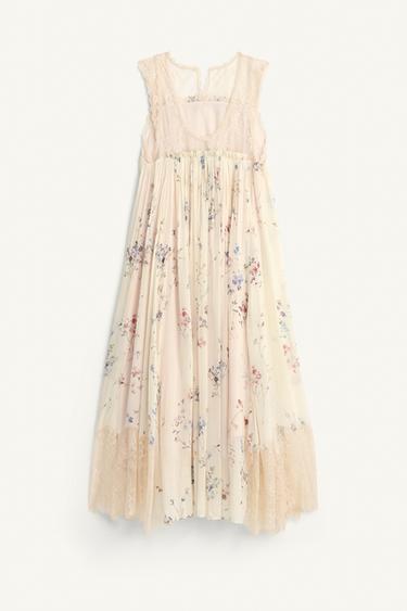 LIMITED EDITION COMBINED LACE DRESS - Printed by Zara - Image 5