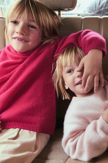 Zara ZARA TIMELESS - 100% CASHMERE SWEATER - Peach