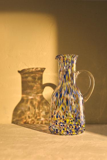 PICHET VERRE RECYCLABLE MULTICOLORE - Bleu de Zara - Image 5
