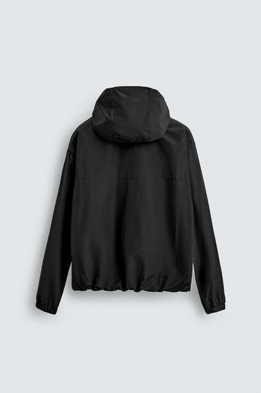 COMBINED FLEECE TECHNICAL JACKET - Black by Zara