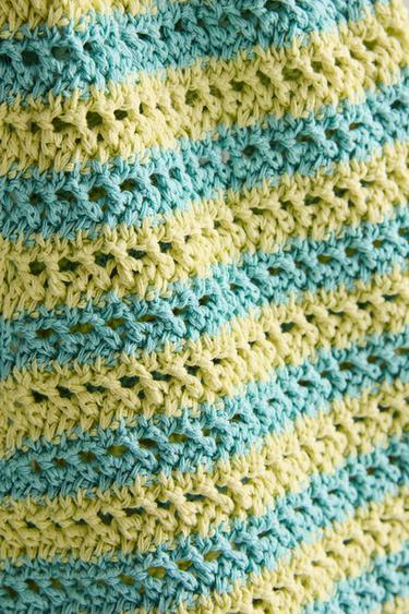 BERMUDA ENFANT PLAGE CROCHET - Citron vert de Zara - Image 2