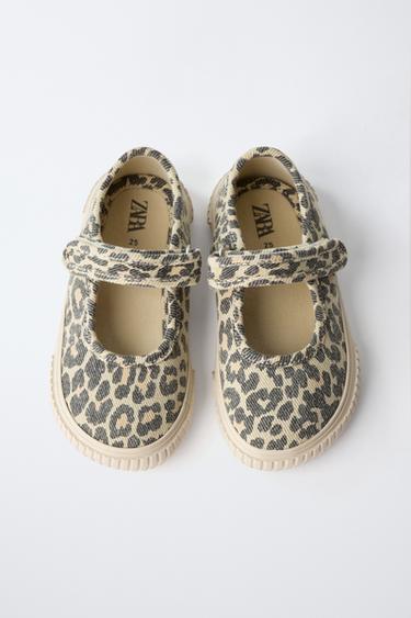 BAREFOOT ANIMAL PRINT PLIMSOLLS - Sand Brown by Zara - Image 8