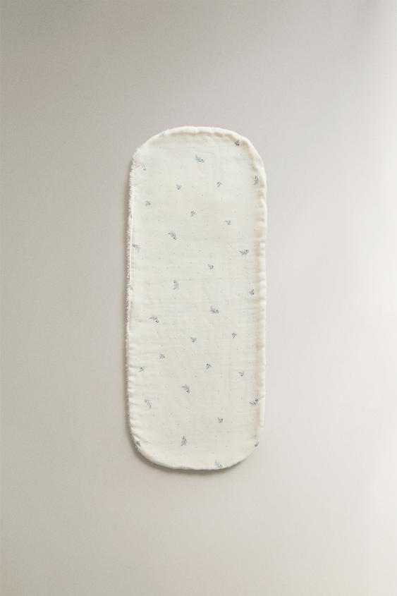 KIDS' FLORAL SHOULDER BIB - خَام الخاص بـ Zara - صورة 0