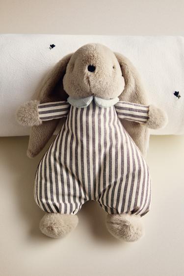KIDS' RABBIT MUSICAL PLUSH TOY — Dark beige 1