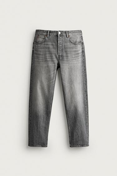 Zara REGULAR FIT JEANS - Gray