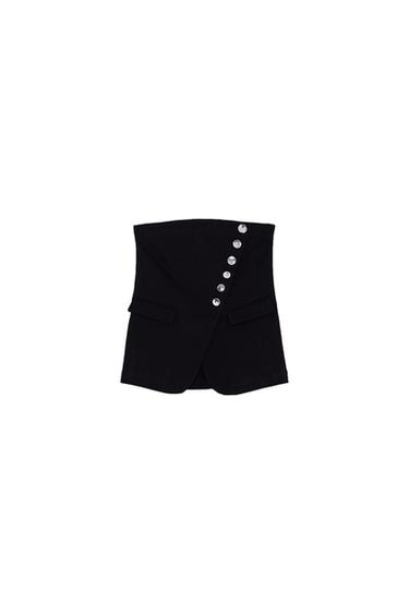 CORSET TOP WITH BUTTON-UP SIDE